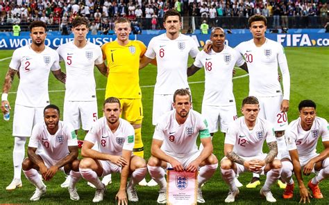 england national team standings